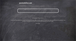 Desktop Screenshot of passiondollars.com